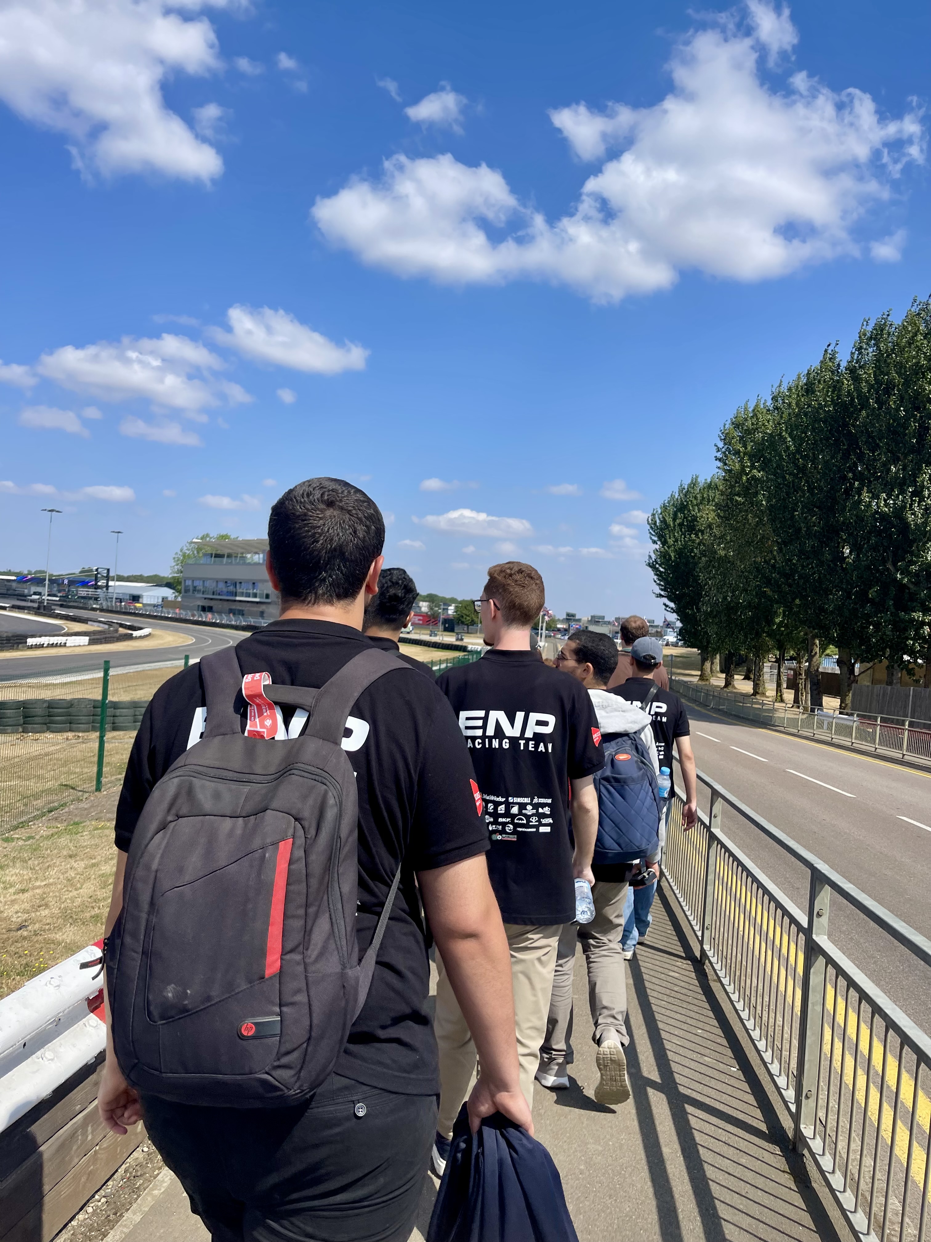 ENP Racing — arrivée à Silverstone