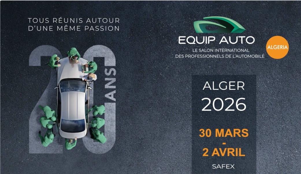 Affiche Equip Auto Algeria 2026