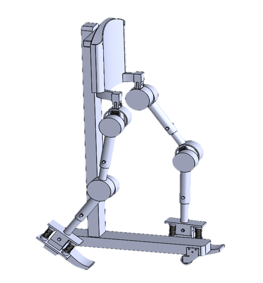Assemblage CAO complet de l'exosquelette