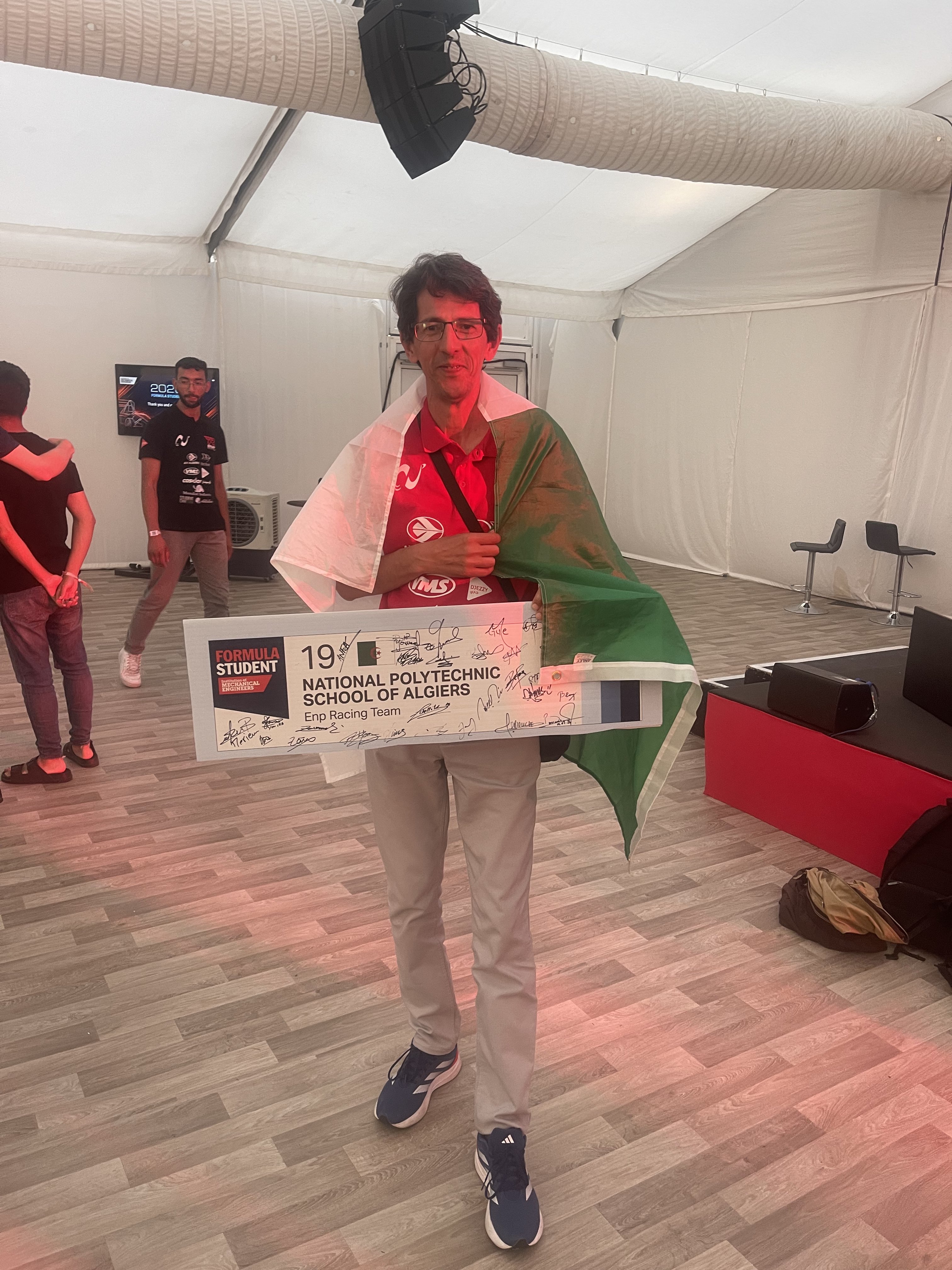 ENP Racing — joie après la compétition