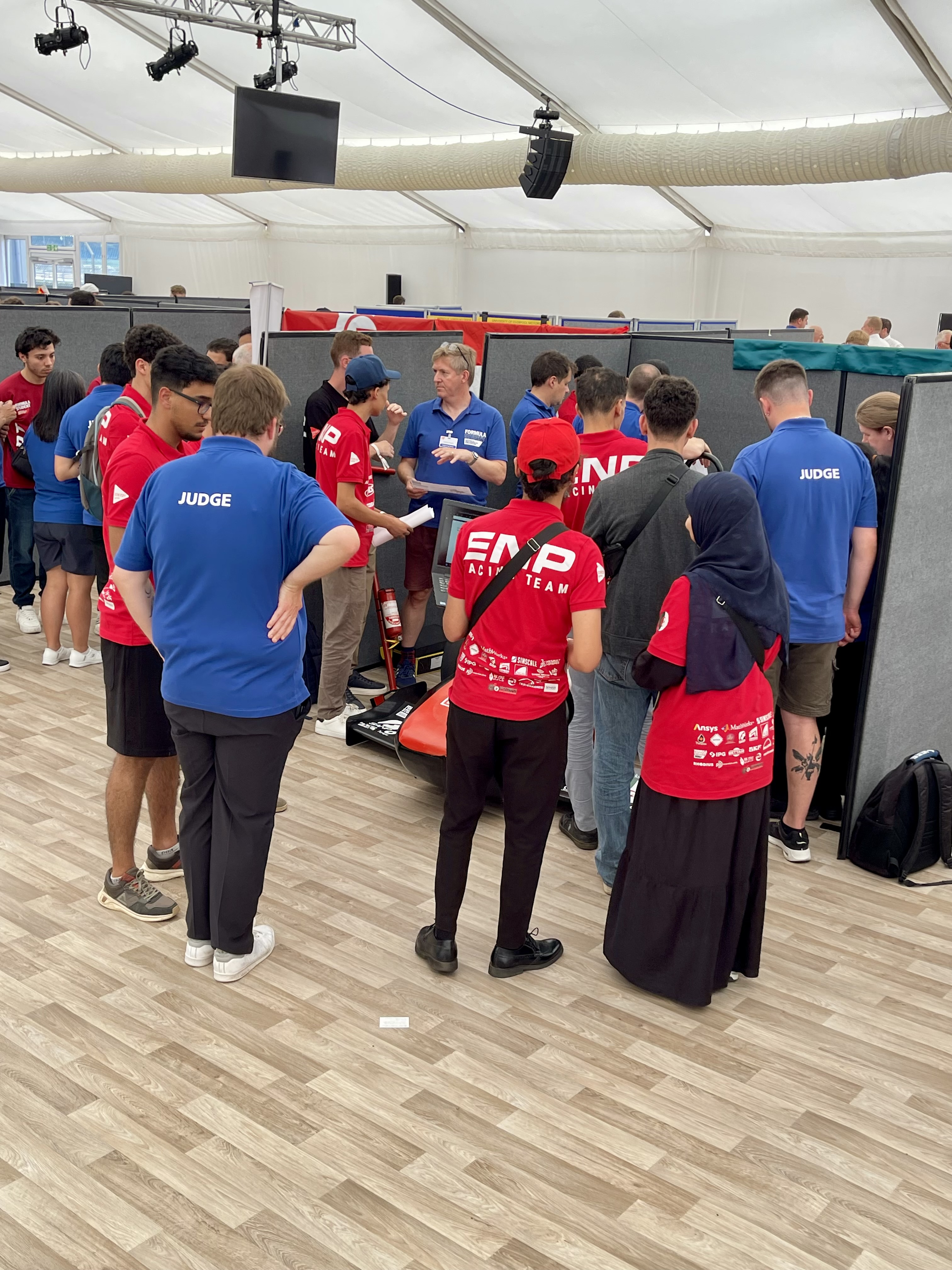ENP Racing — inspection jury Silverstone