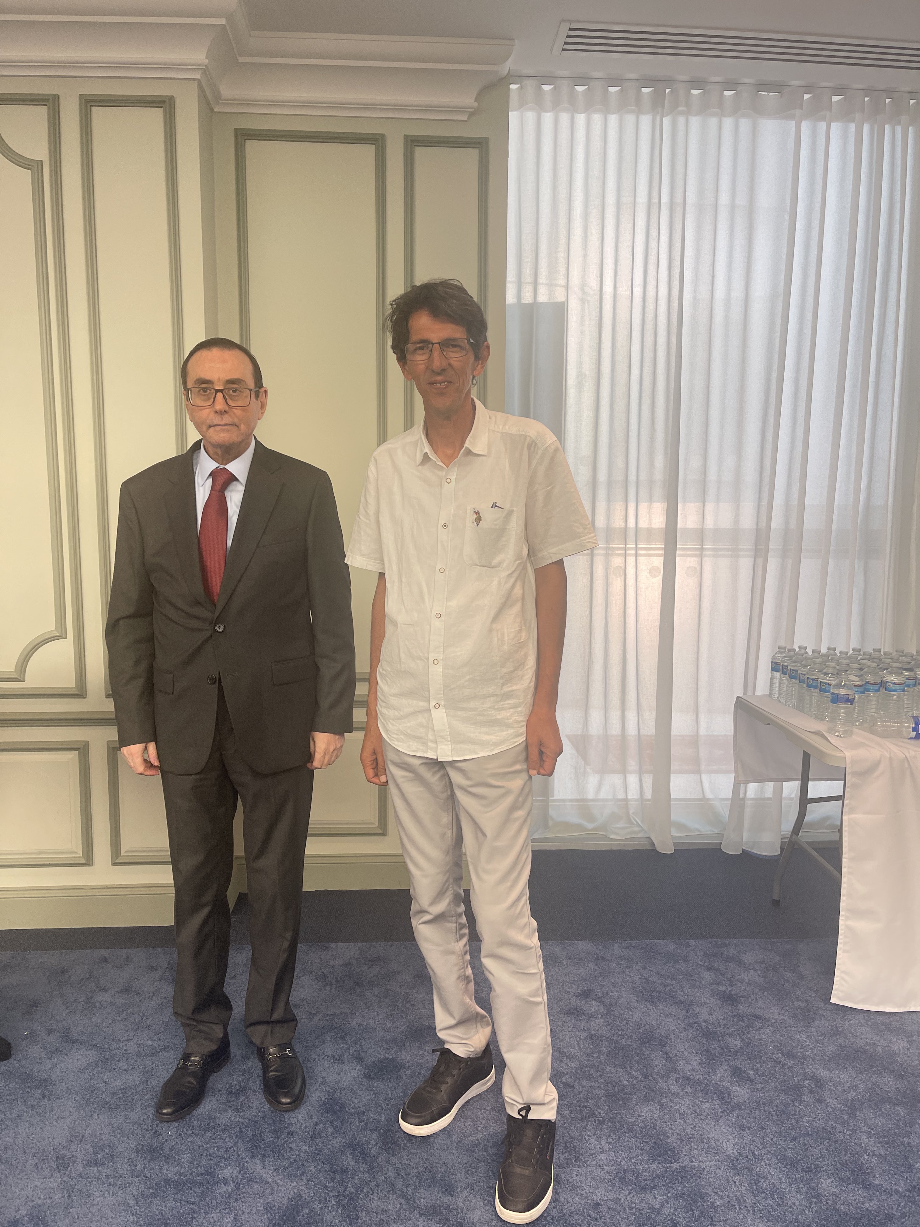 ENP Racing — réception ambassade d'Algérie Londres