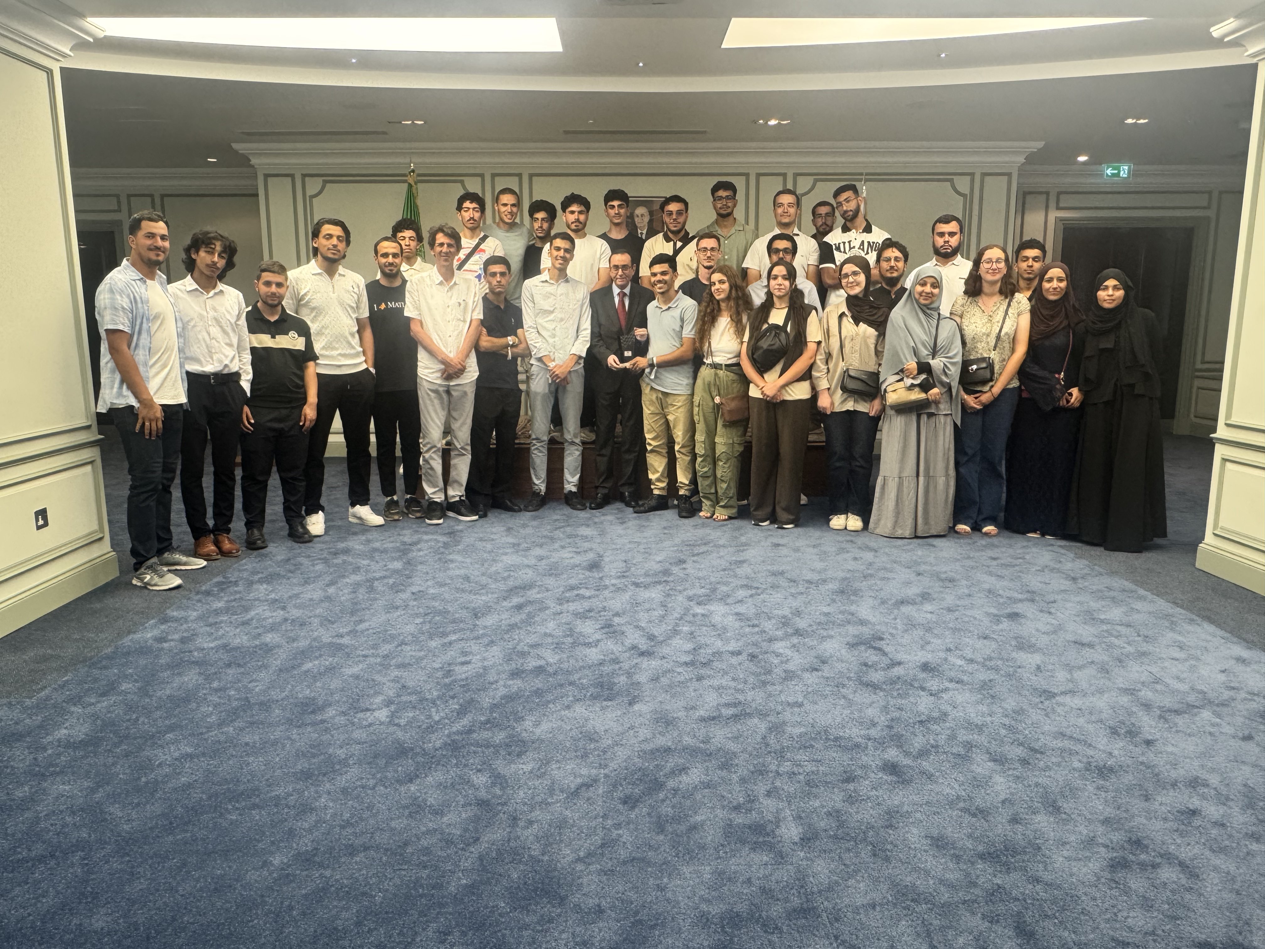 ENP Racing — réception ambassade d'Algérie Londres