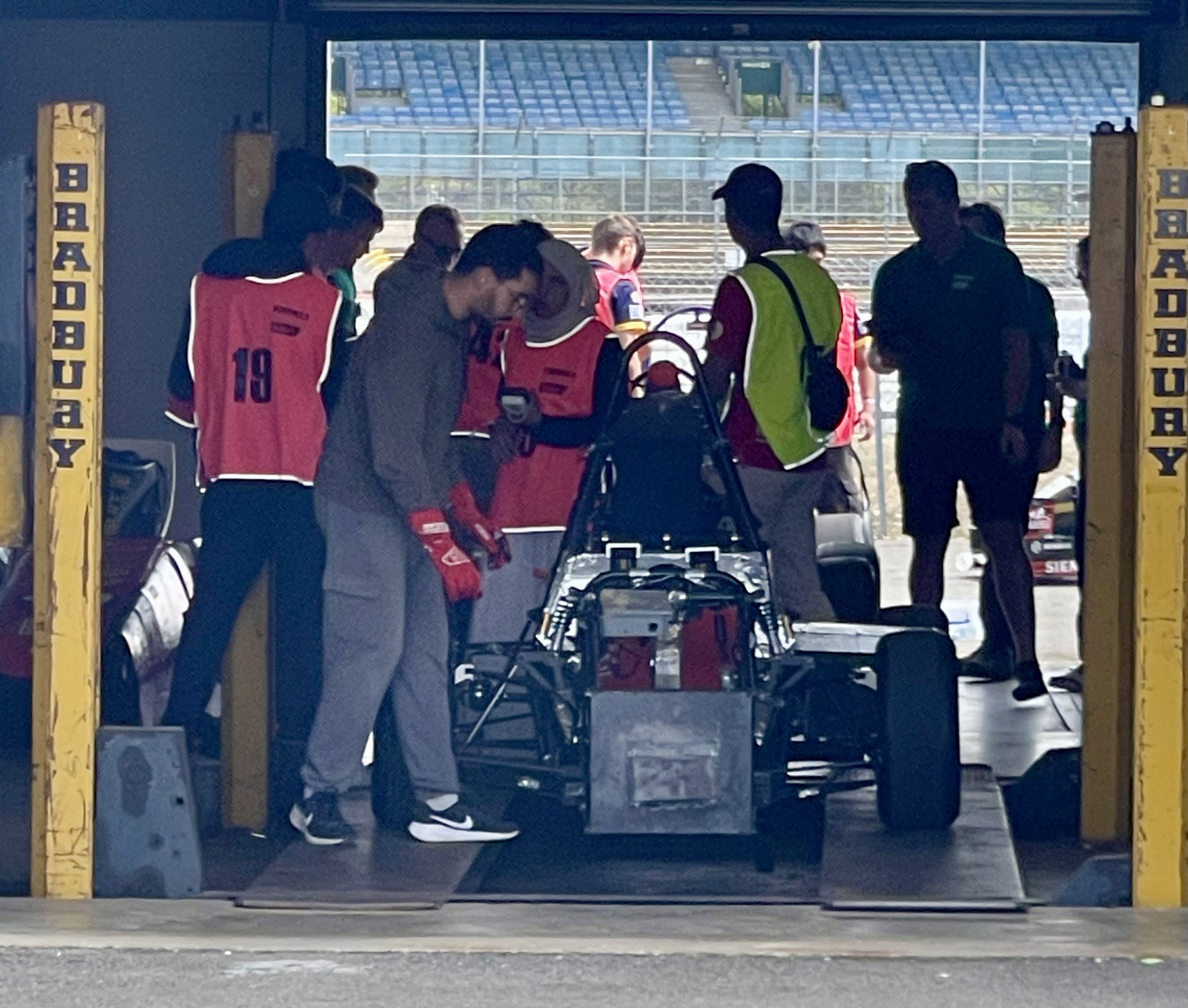 ENP Racing — scrutineering Silverstone