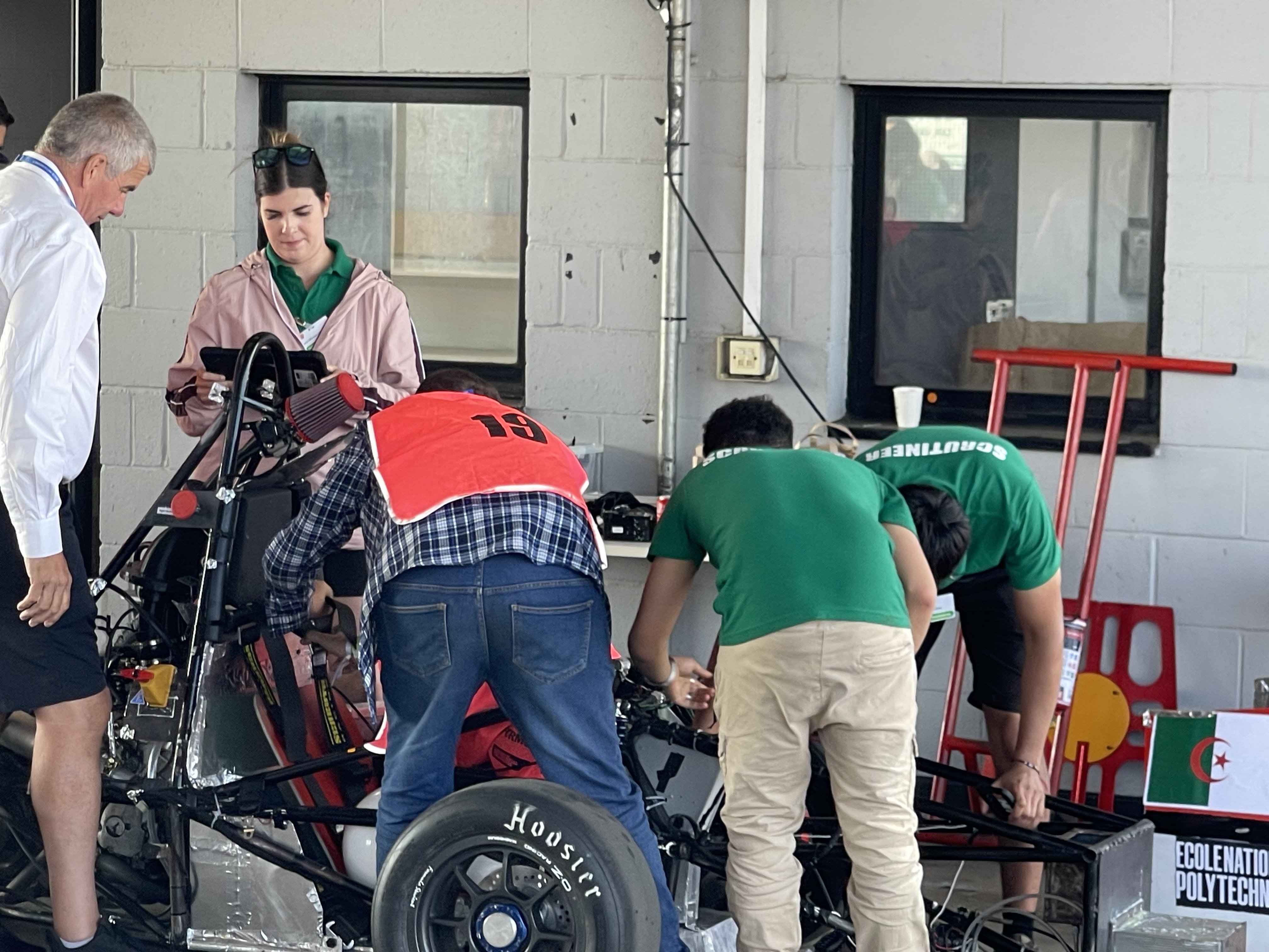 ENP Racing — scrutineering Silverstone
