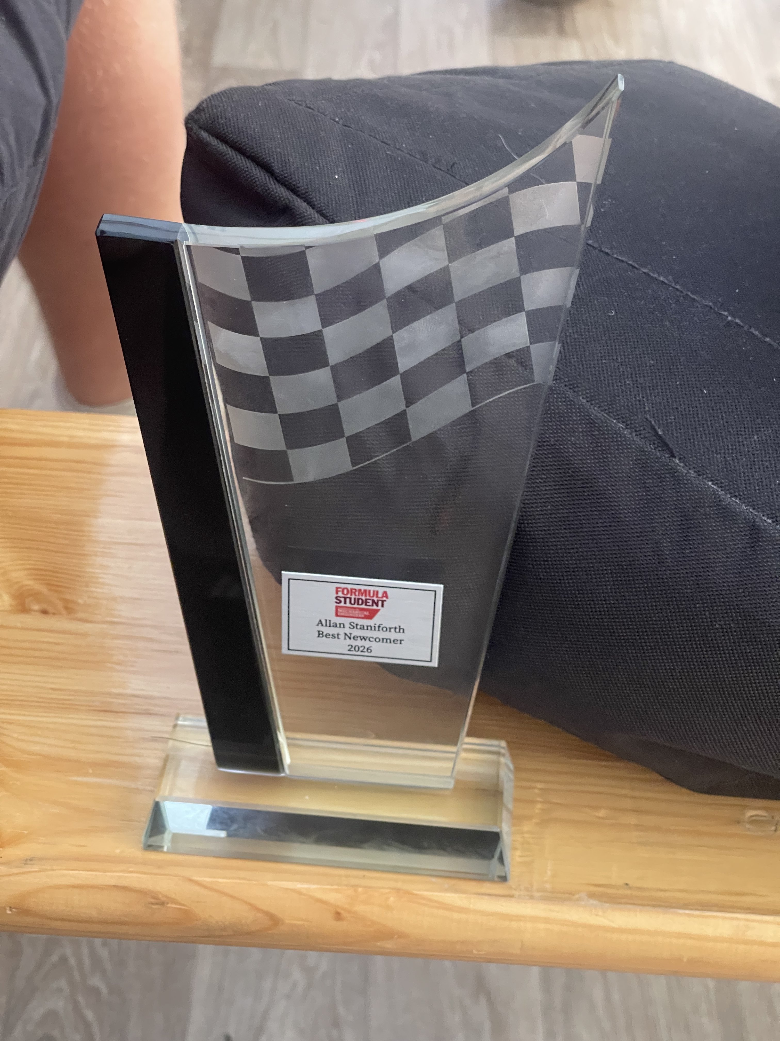 ENP Racing — Allan Staniforth Best Newcomer
